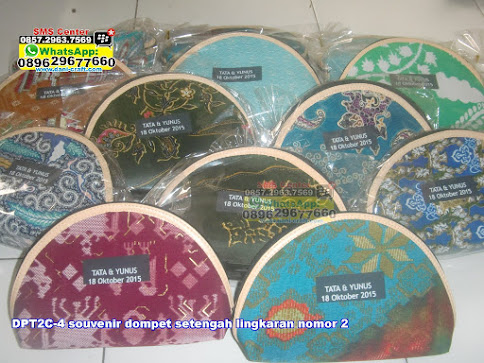 souvenir dompet setengah lingkaran nomor 2 jual