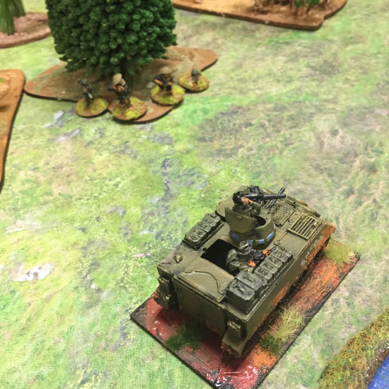 wargames and walking Ambush Valley ,my Anzacs in action