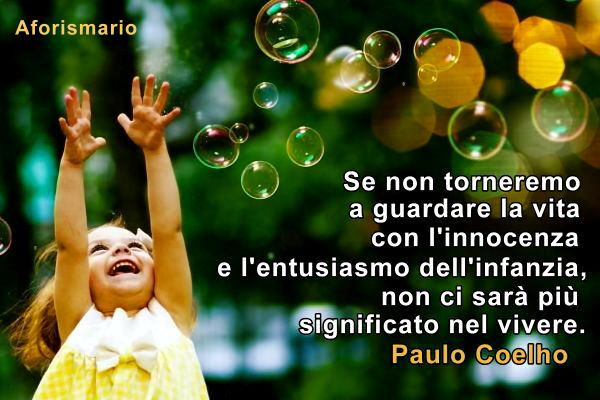 Frasi Belle Sull Infanzia