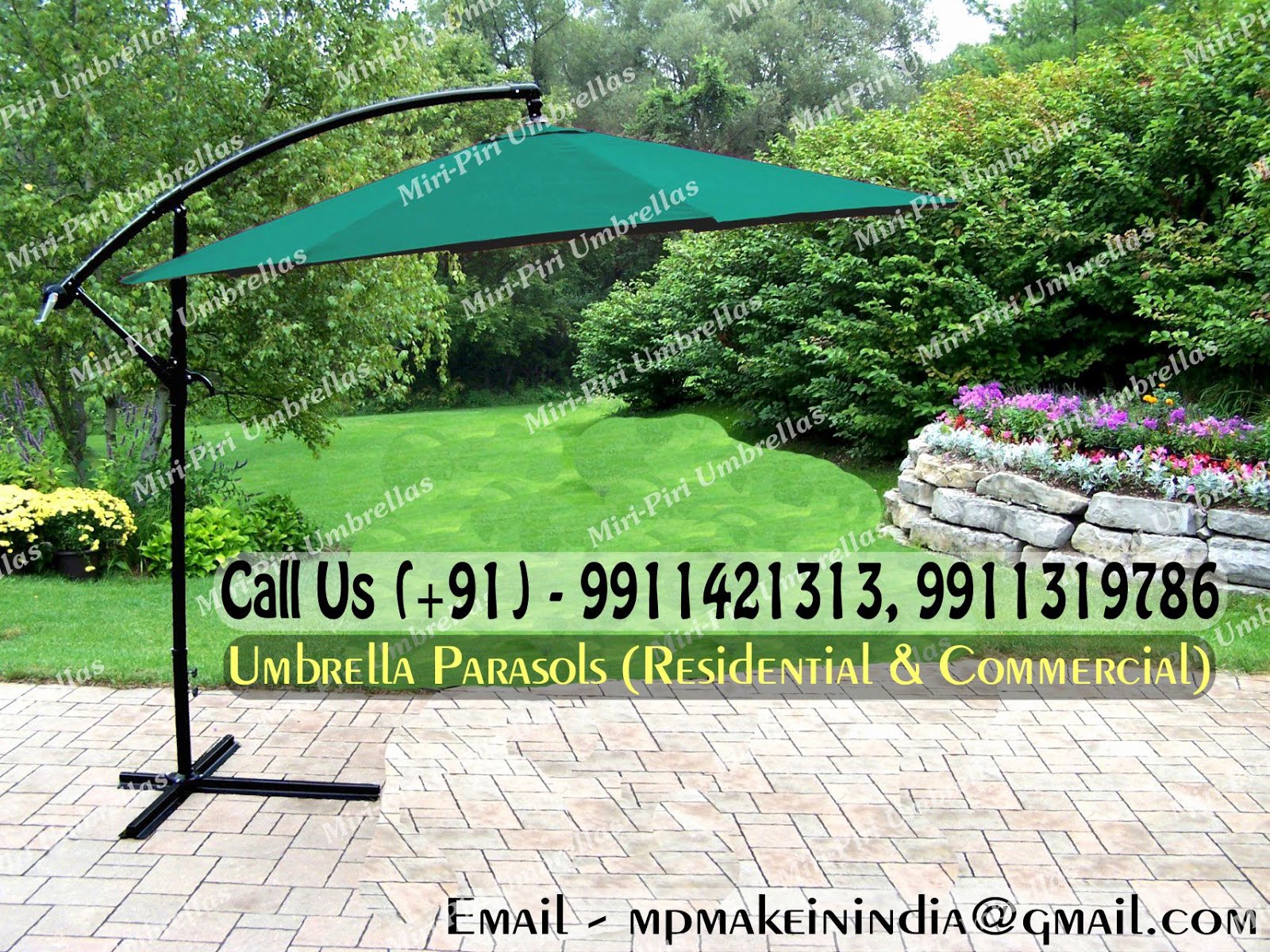 Cantilever Umbrella Manufacturers, Suppliers & Wholesalers in Delhi, Supply all Over India