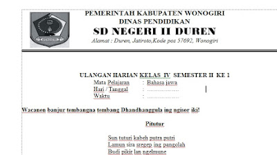 Kunci Jawaban Bahasa Jawa Kelas 9 Kunci Jawaban Bahasa Jawa Kelas 9