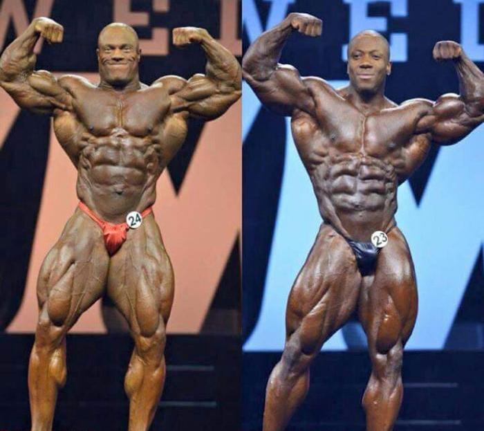 Mr Olympia 2018 Phil Heath Vs Shawn Rhoden Healthy And Strongg It's not that i don't want big triceps, but the truth is, i've never had much difficulty adding mass to them, he once stated. mr olympia 2018 phil heath vs shawn