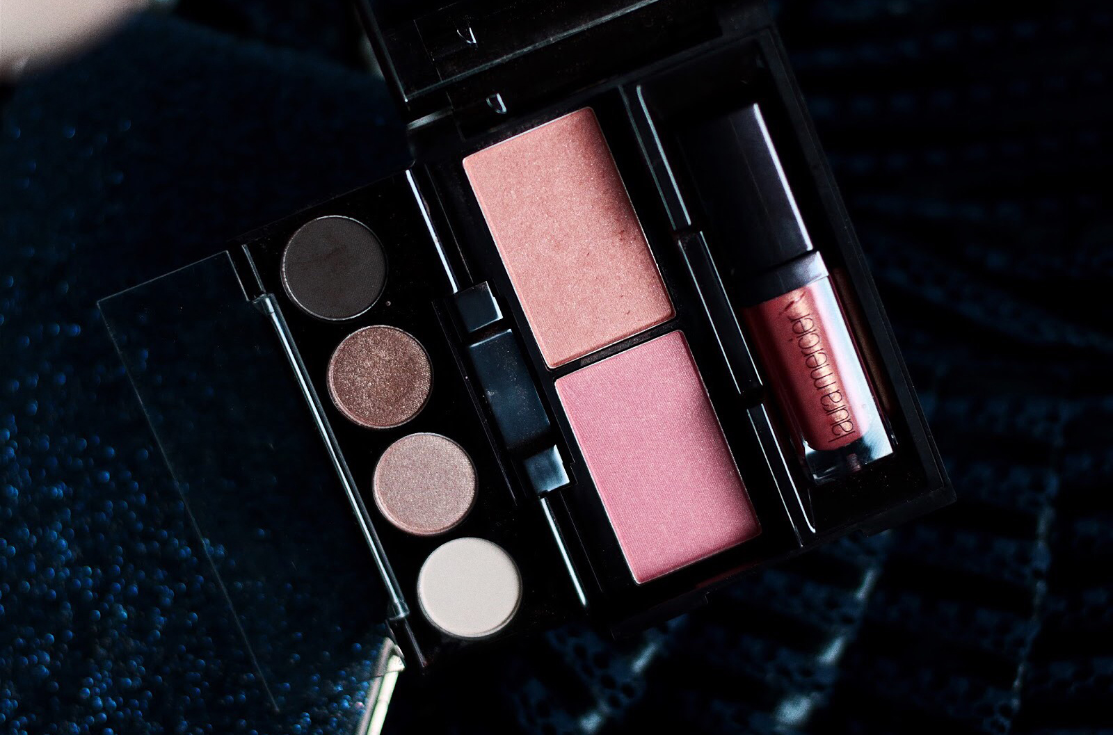 laura mercier glamour to go palette noel 2016 avis test swatches