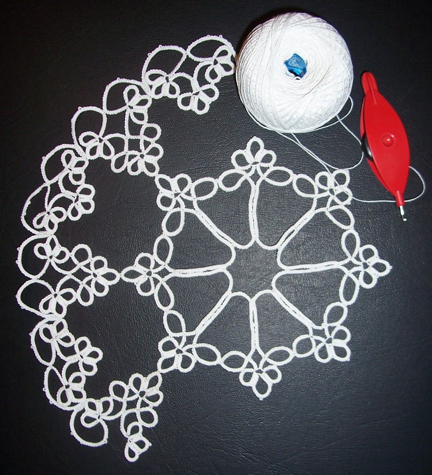Mariya's Tatting Puzzle Doily