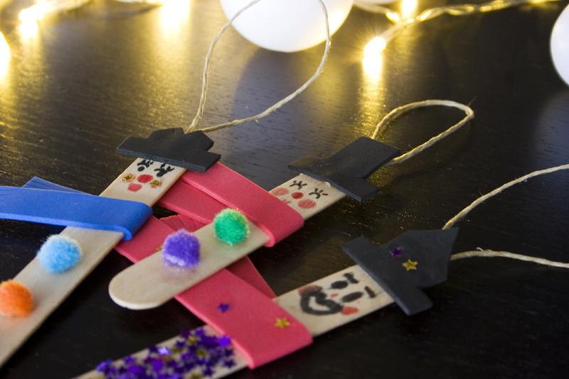 Decorar en familia: Diy colgantes navideños para el catálogo de Imaginarium7