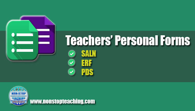 Teachers' Personal Forms