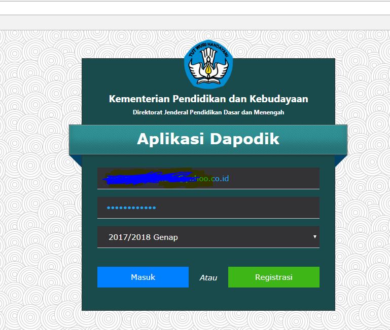 Ganti Password Email Kepala Sekolah Untuk Kunci Sptjm Dhgtk Oan Sun