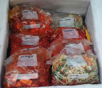 Prepare 7 freezer bag meals in under 1 hour slimming world