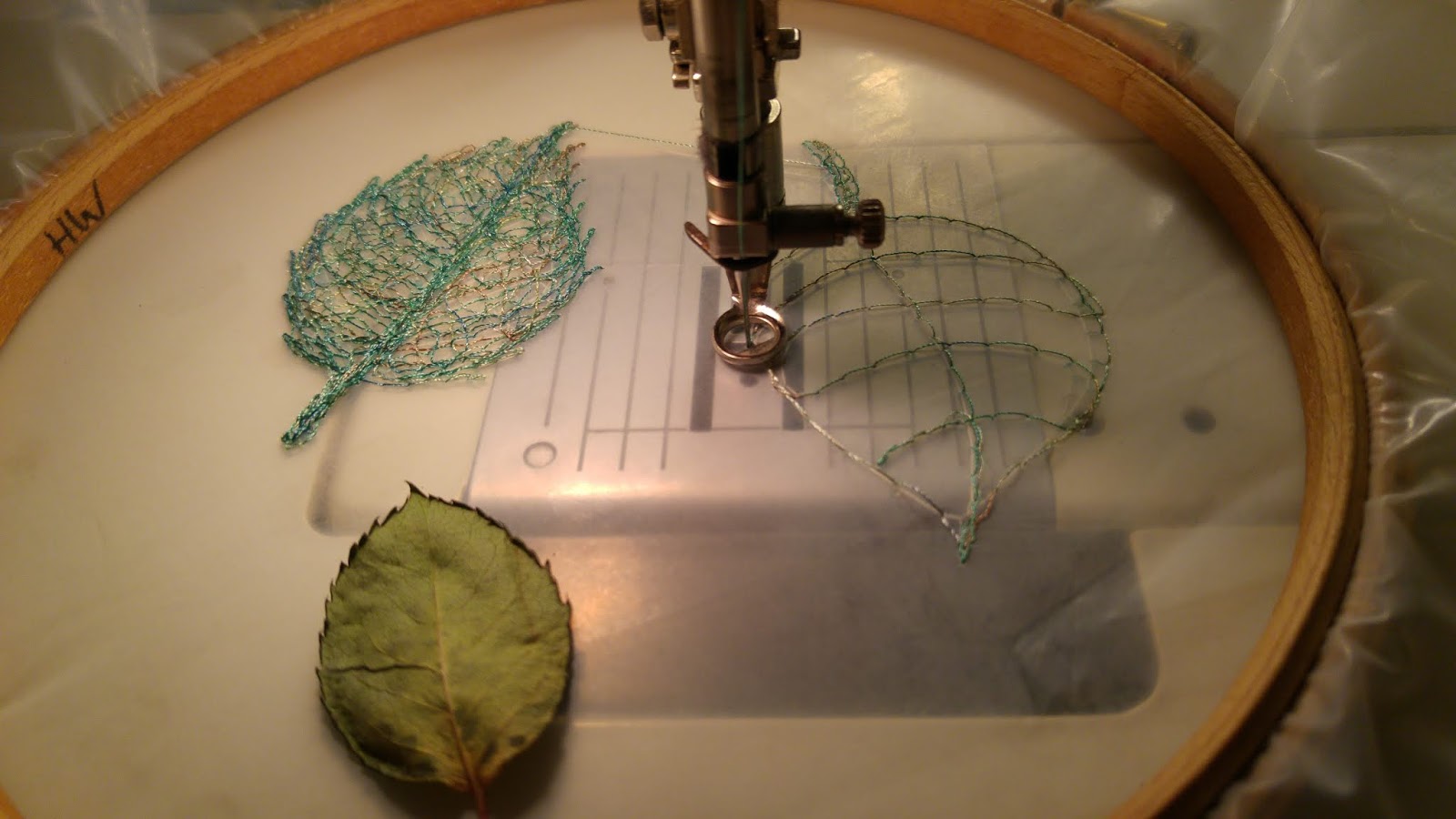 Delicate Stitches Flutter by, Butterfly Dissolving Fabric and Machine