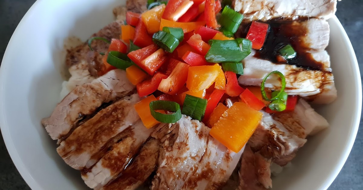 Foodoptions and Flavours Pork Belly Rice Bowl