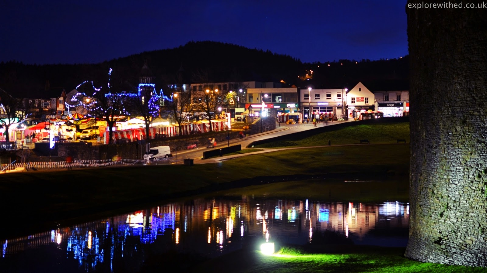 CHRISTMAS AT CAERPHILLY CASTLE Explore With Ed Wales based Food, Travel and Cruise Blog