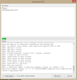 Proses burning video aplikasi burning video agar bisa diputar di dvd player