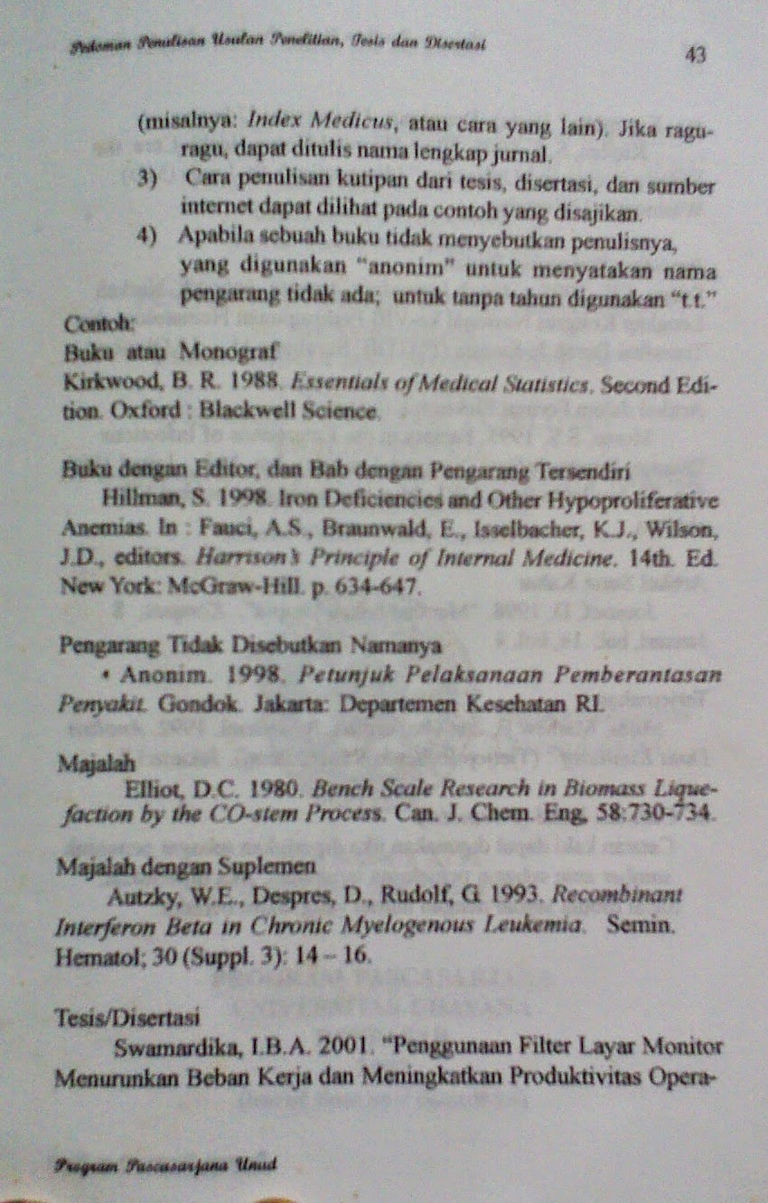 Agungjayack@ gmail.com: Pedoman Penulisan Karya Ilmiah