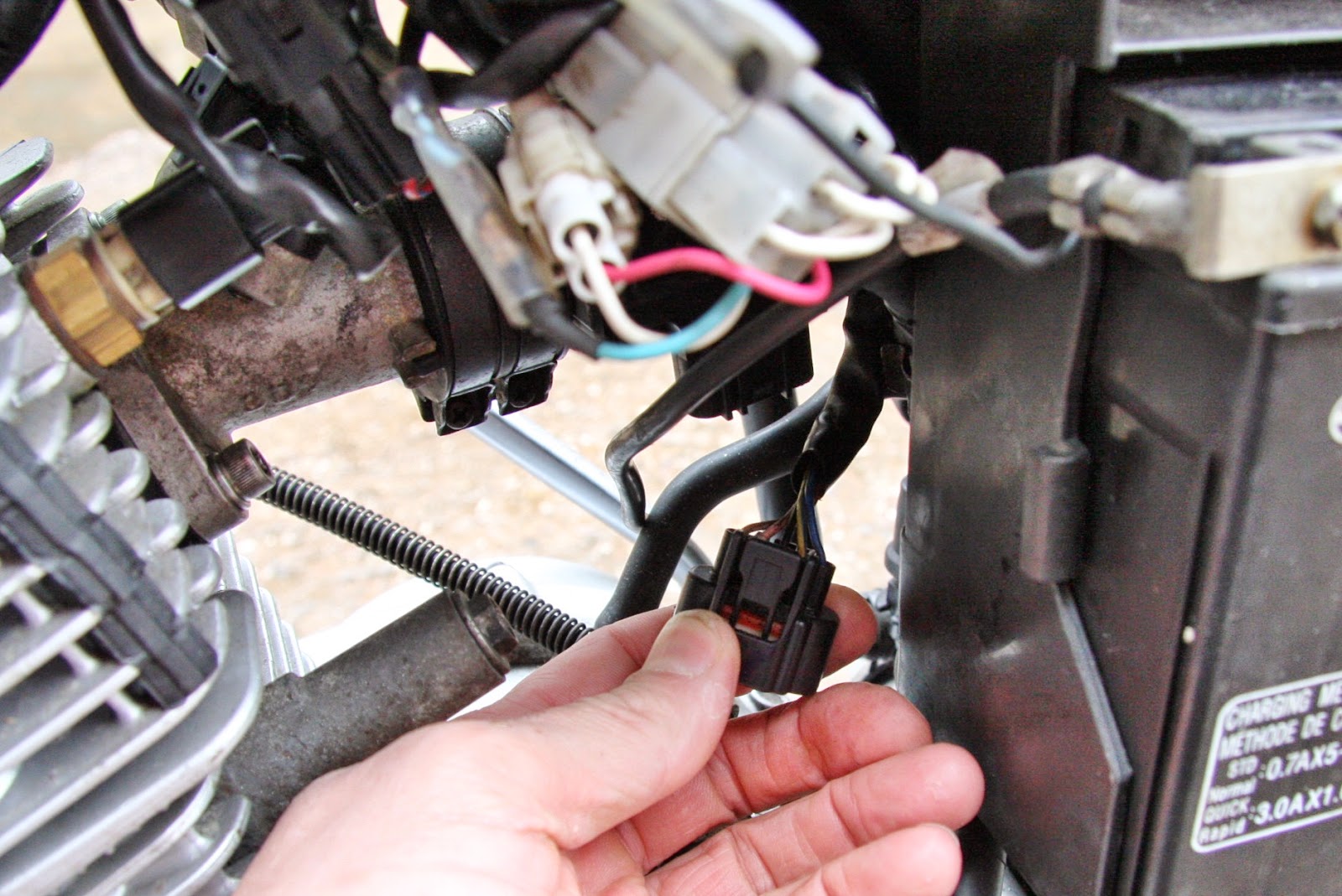 Yamaha YBR 125 Owner Blog Yamaha YBR 125 Throttle position / intake