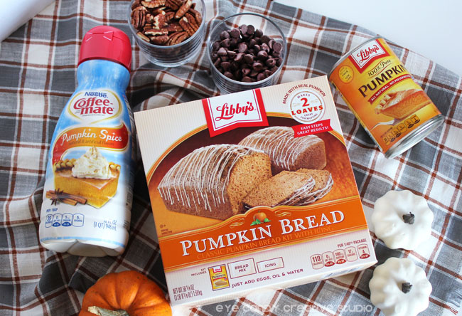 ingredients to make pumpkin spice donuts, baked donut recipe, libby's