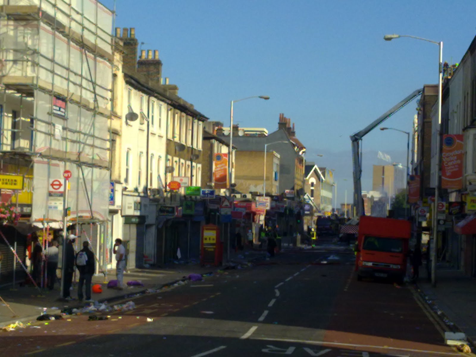 Croydon Riots Aftermath Photos taken 8am9am Tuesday 9th August 2011