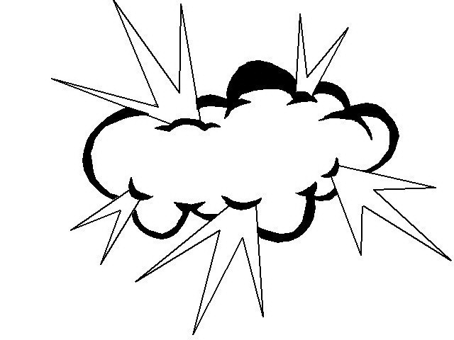 Nube para colorear y pintrar - Dibujo Views