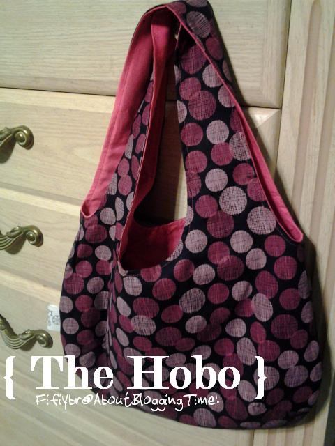 About Blogging Time!: The Hobo - new sewing project