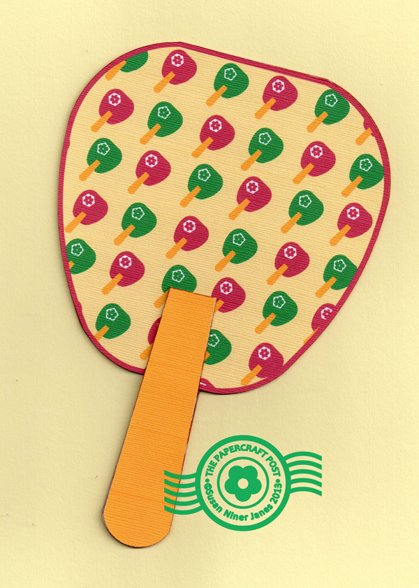 The Papercraft Post Paddle Fans