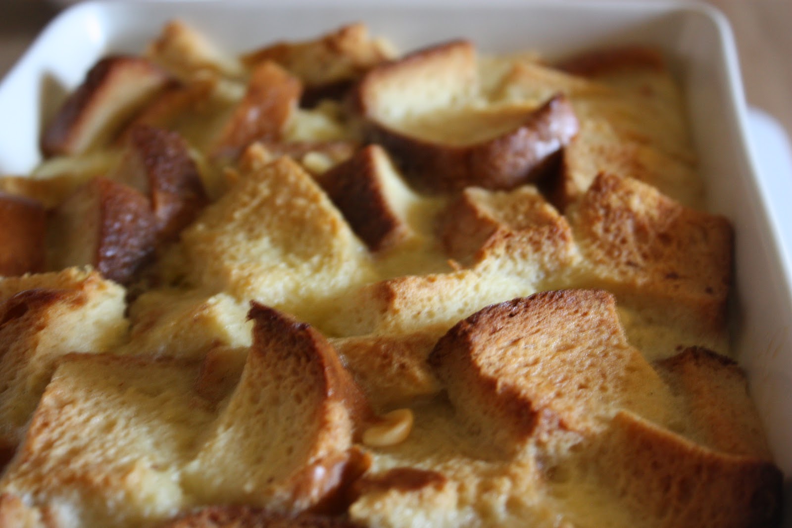 Sara's House White Chocolate Bread Pudding