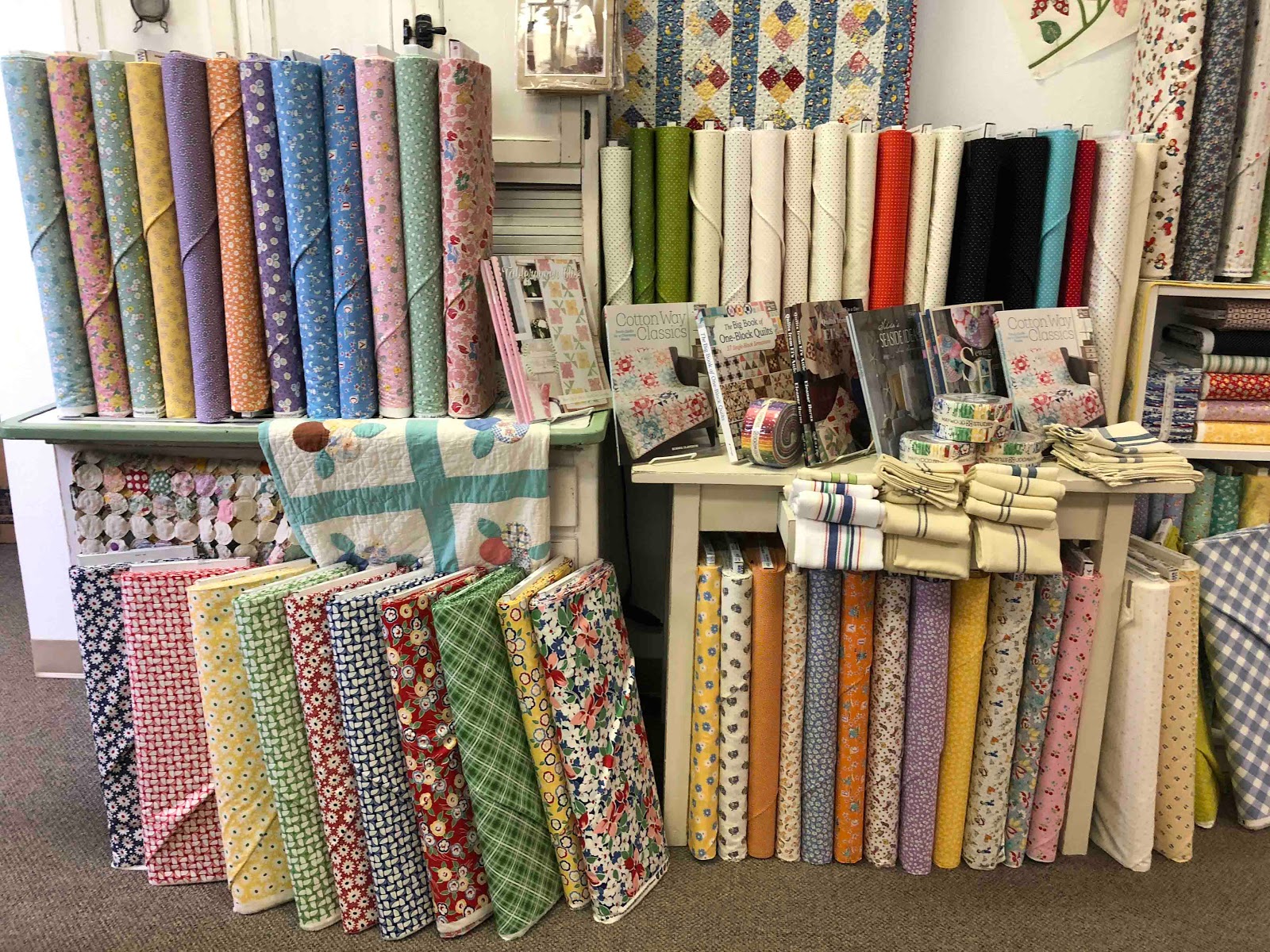 Cat Patches Quilt Shop Cedar Ridge Quilts, Oregon City, Oregon