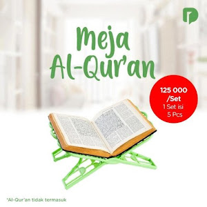 Meja Al Quran Set (Set of 5)
