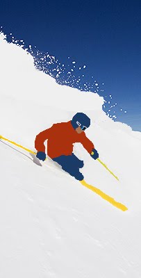 I love to ski...
