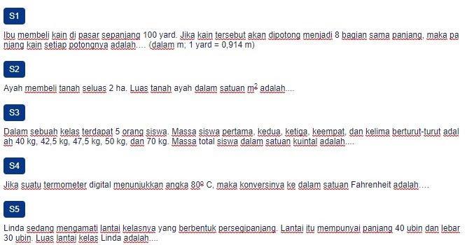 Contoh Soal Pengukuran Sebagai Bagian Dari Pengamatan Ezy Blog