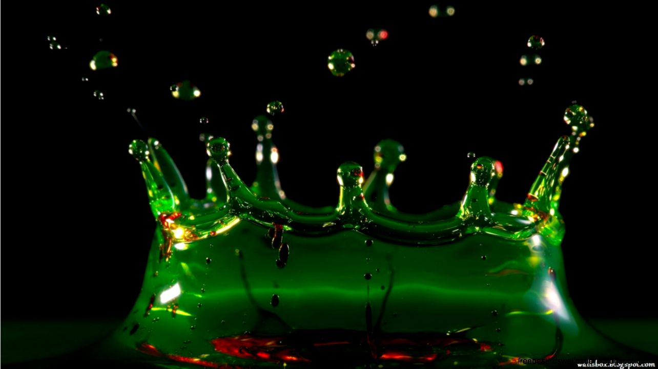 Download Box Splash Abstract High Definition Wallpaper 1366x768