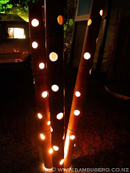 bamboo lights lighting outdoor lights3 patio garden decor idea