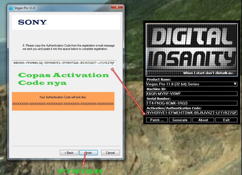 Sony vegas pro 11 0 authentication code Sony Vegas Pro 11.0 Authenticat...