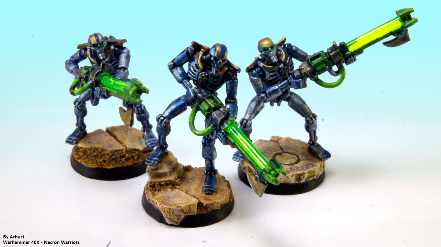 [showcase] Warhammer 40k Necron Dakhma Dynasty showcase