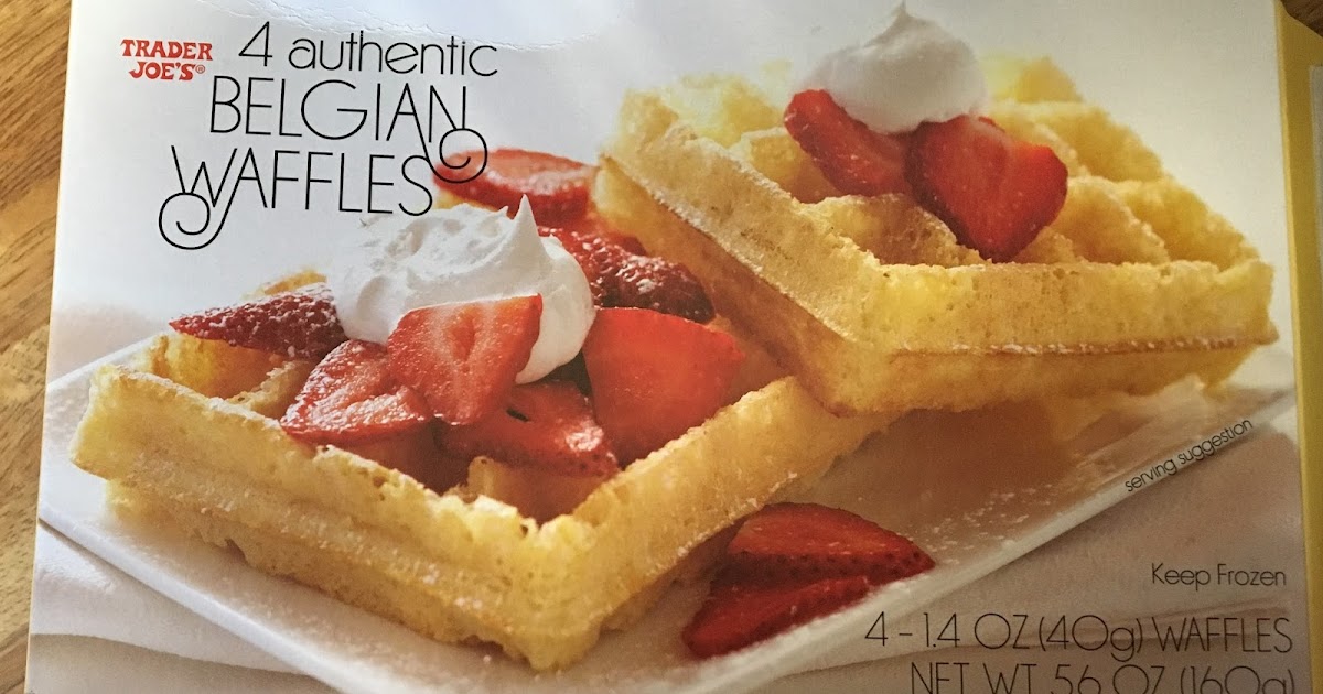 What's Good at Trader Joe's? Trader Joe's 4 Authentic Belgian Waffles