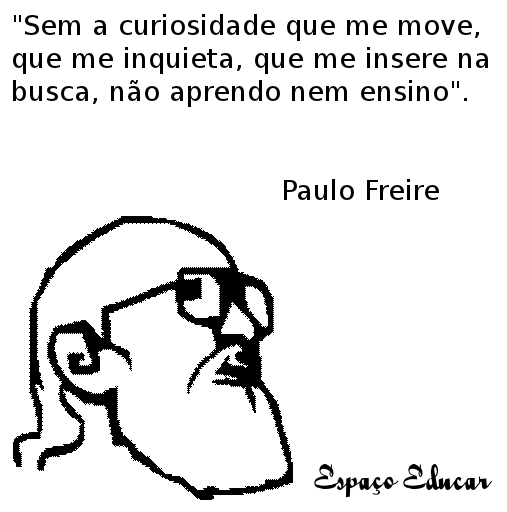 Frase de Paulo Freire sobre educação