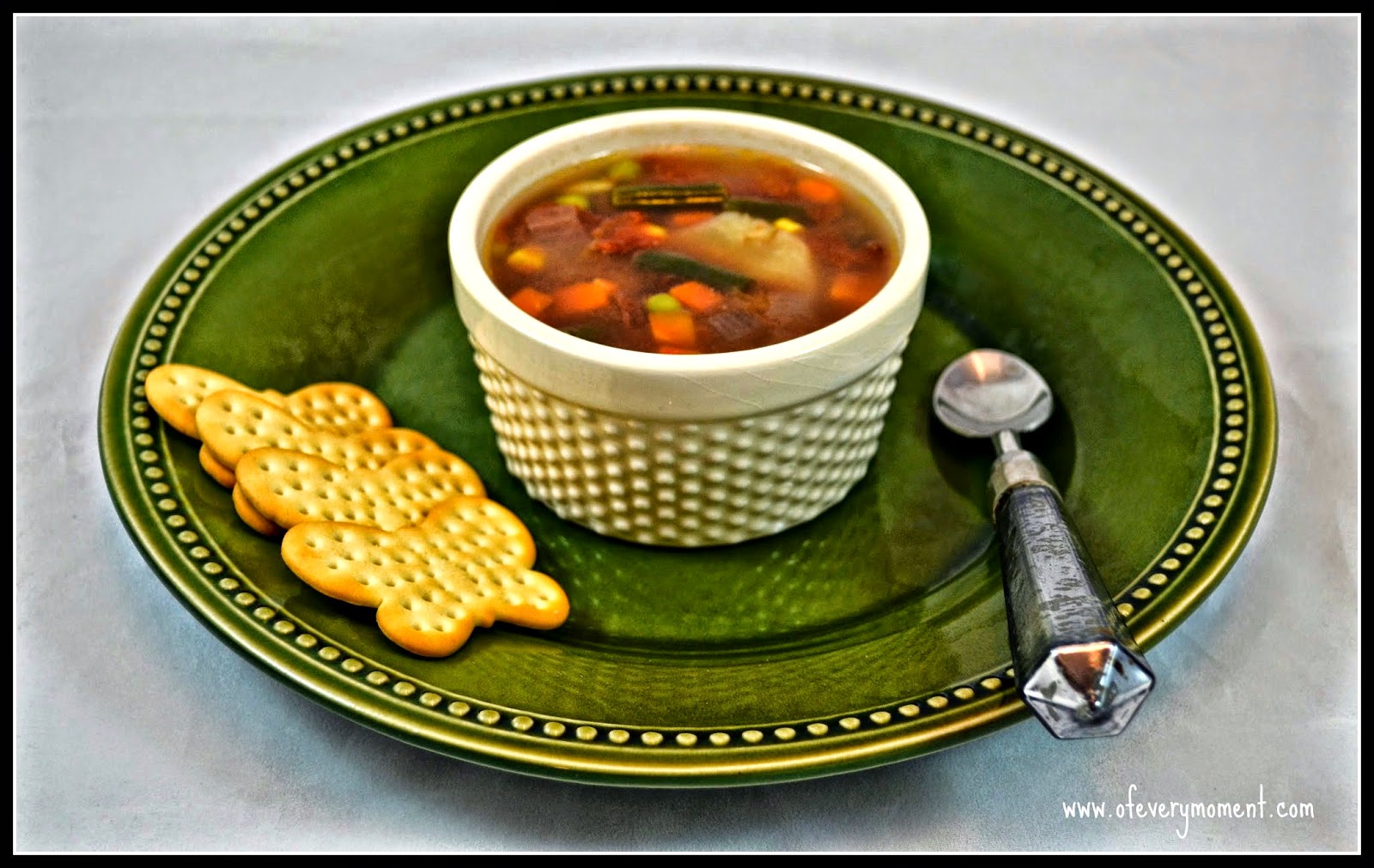 Crockpot Vegetable-Beef Soup | the most - - of every moment
