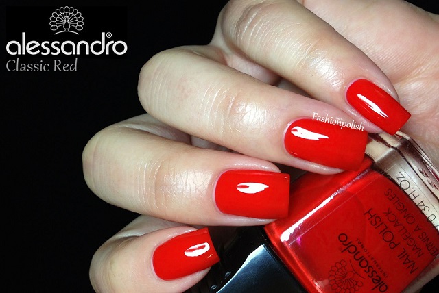 Fashion Polish: Alessandro Red Classic Review