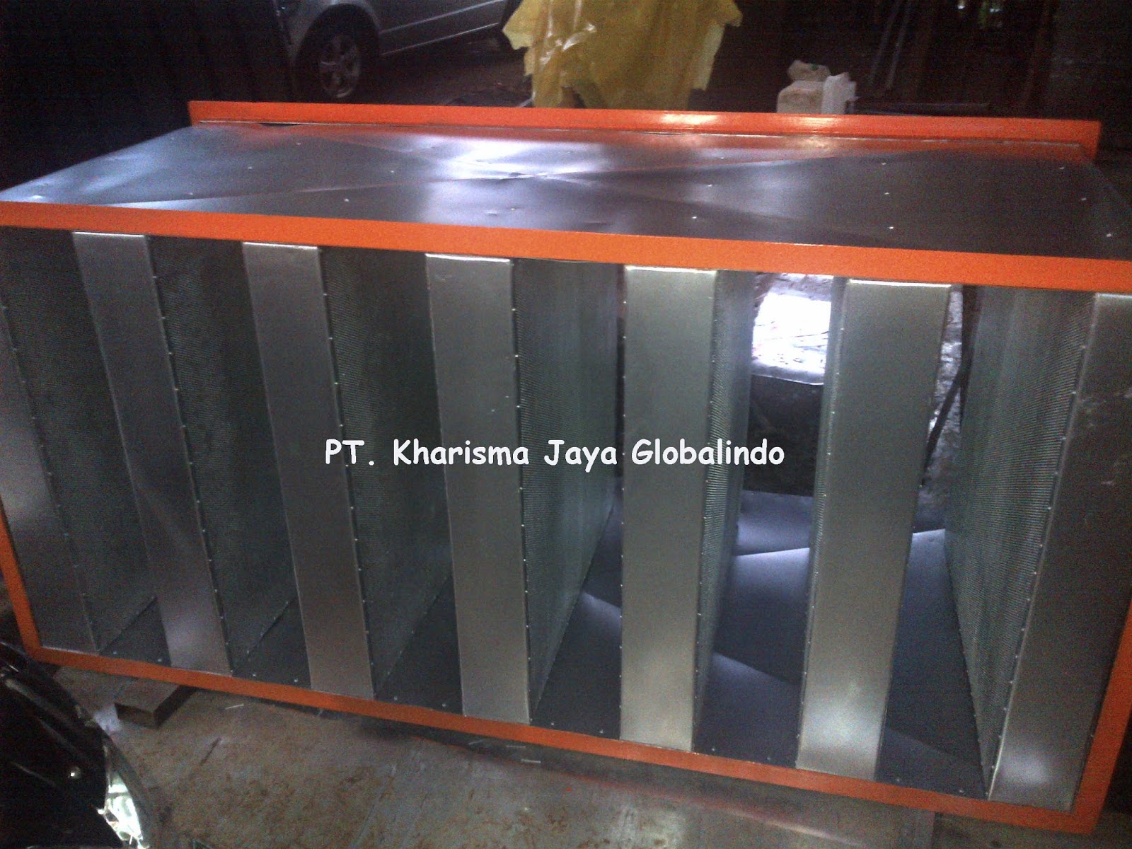 Sound Attenuator Genset Intake dan Discharge Sound Attenuator Ruang Genset BERGARANSI