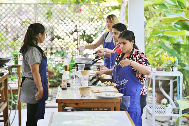 Thai Secret Cooking Class Photos & Video. March 7-2017. Pa Phai, San Sai District, Chiang Mai, Thailand.