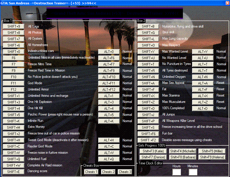 Welcome to Ariandidwiana Blog (CHEAT) Trainer GTA SanAndreas +53