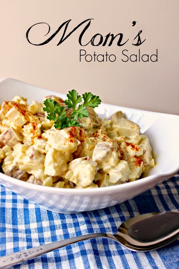 Mom's Potato Salad: simple, delicious and easy to prepare! #salad #potato