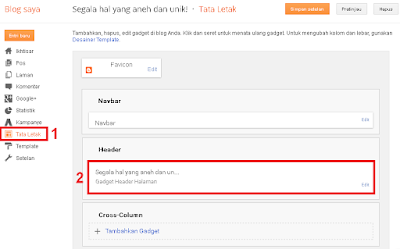 Cara mengubah judul blog di blogger (Khusus Pemula)