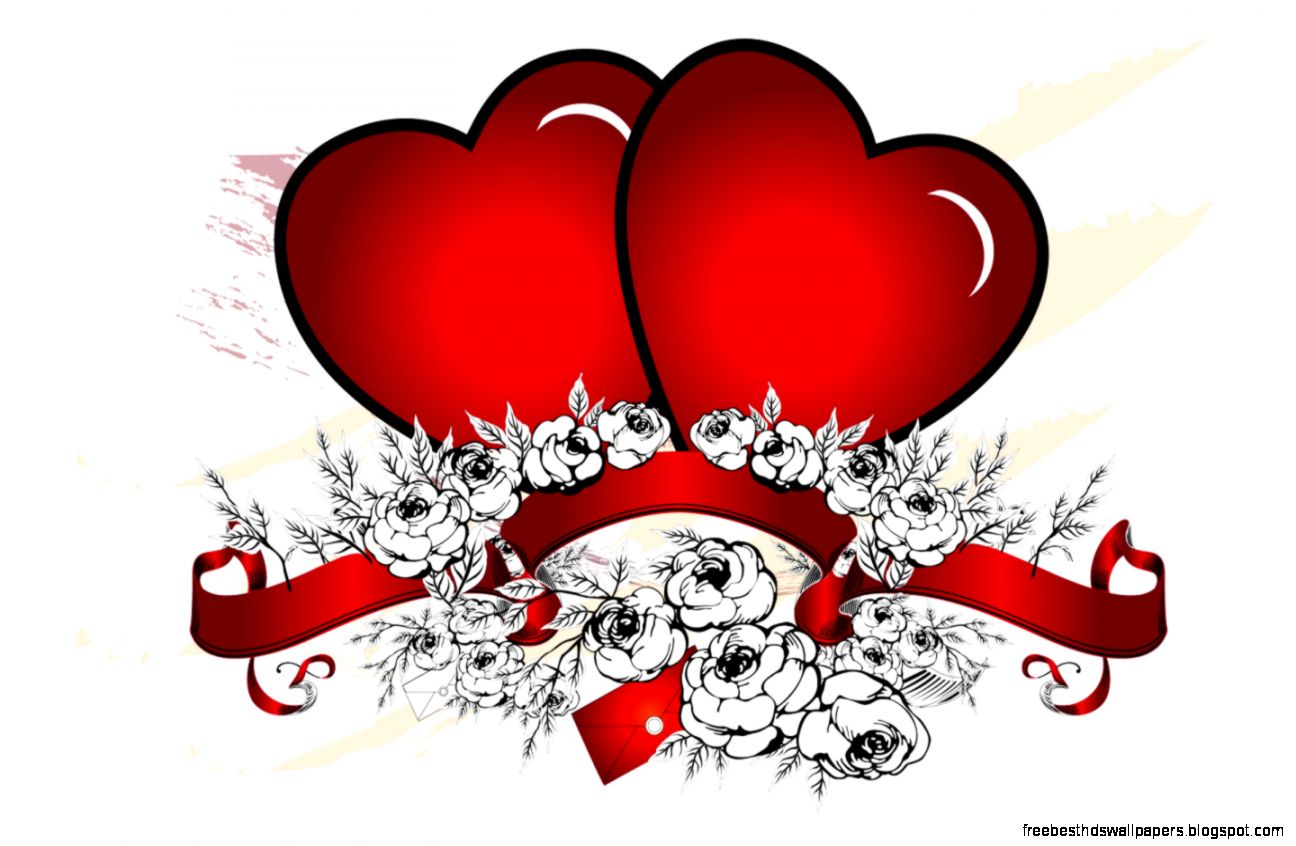 Happy Valentine Day Red Heart Backgrounds  Live HD Wallpaper HQ