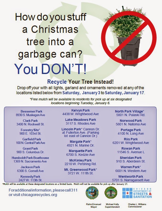 Uptown Update Christmas Tree Recycling Available Beginning January 3rd