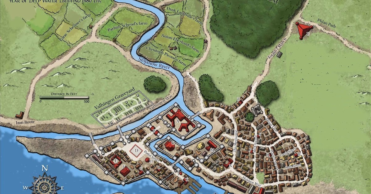 My Realms: Fimbulwinter - Backdrop: Phlan