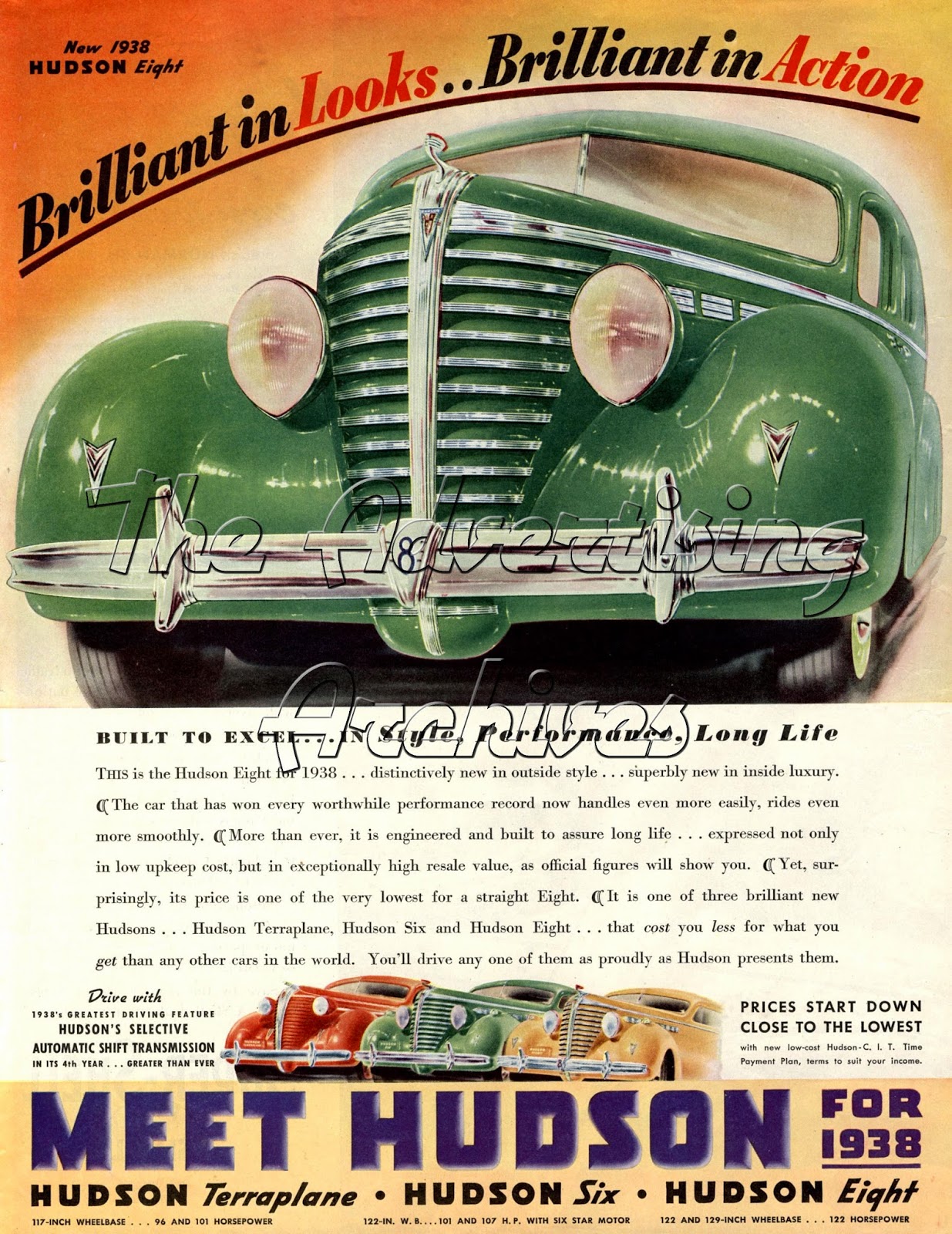 Official Conversation Chart Antique Car Ads