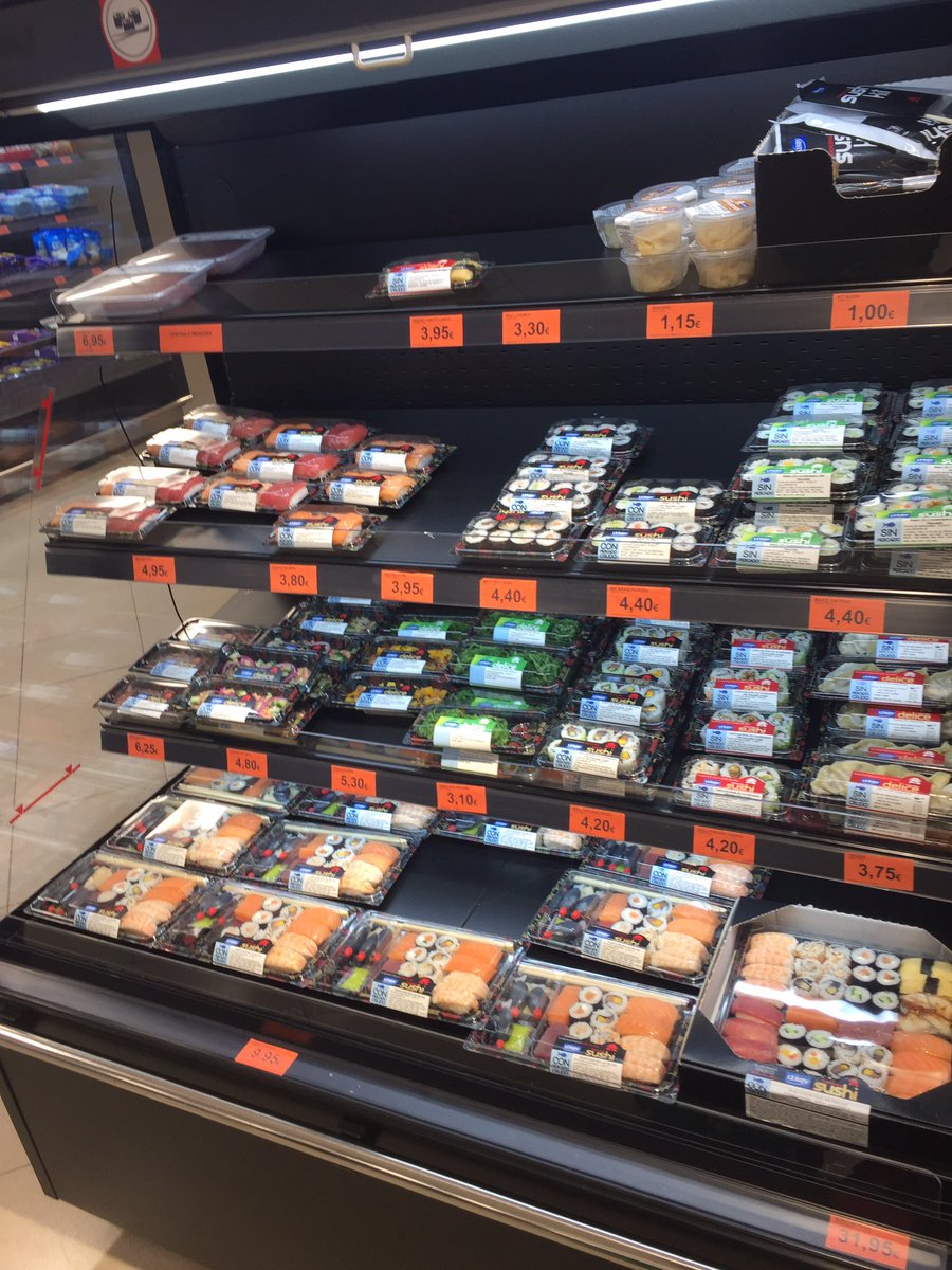 Japones Cas スペインスーパーで売られている寿司の真実