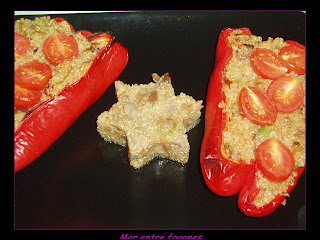 PIMIENTOS RELLENOS DE QUINOA ESPECIADOS