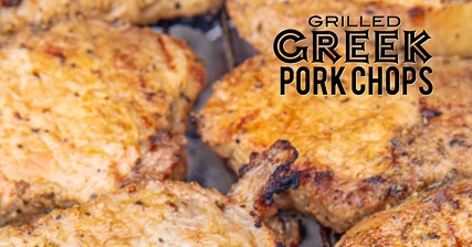 Grilled Greek Pork Chops | Plain Chicken®