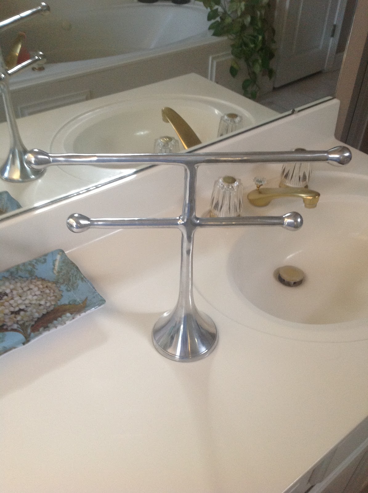 O is for Organize. Napkin Ring Storage