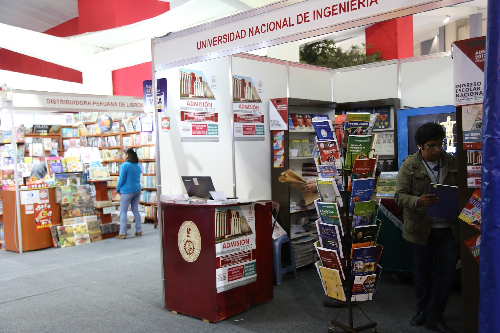 EDUNI participa de la Feria Internacional del libro de Lima 2017